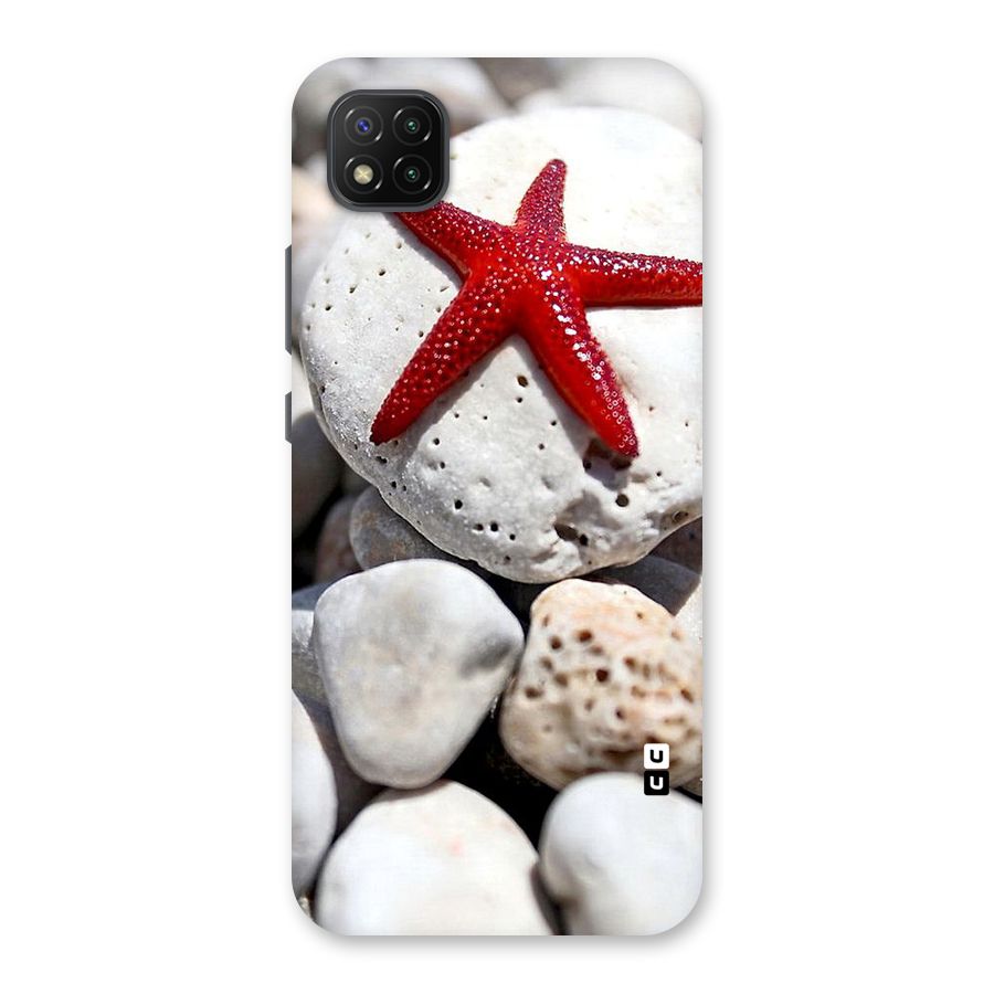 Red Star Fish Back Case for Poco C3