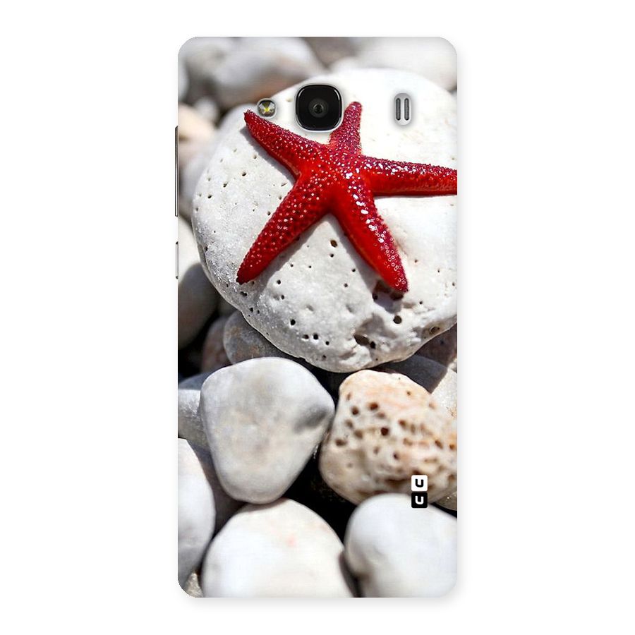 Red Star Fish Back Case for Redmi 2 Prime