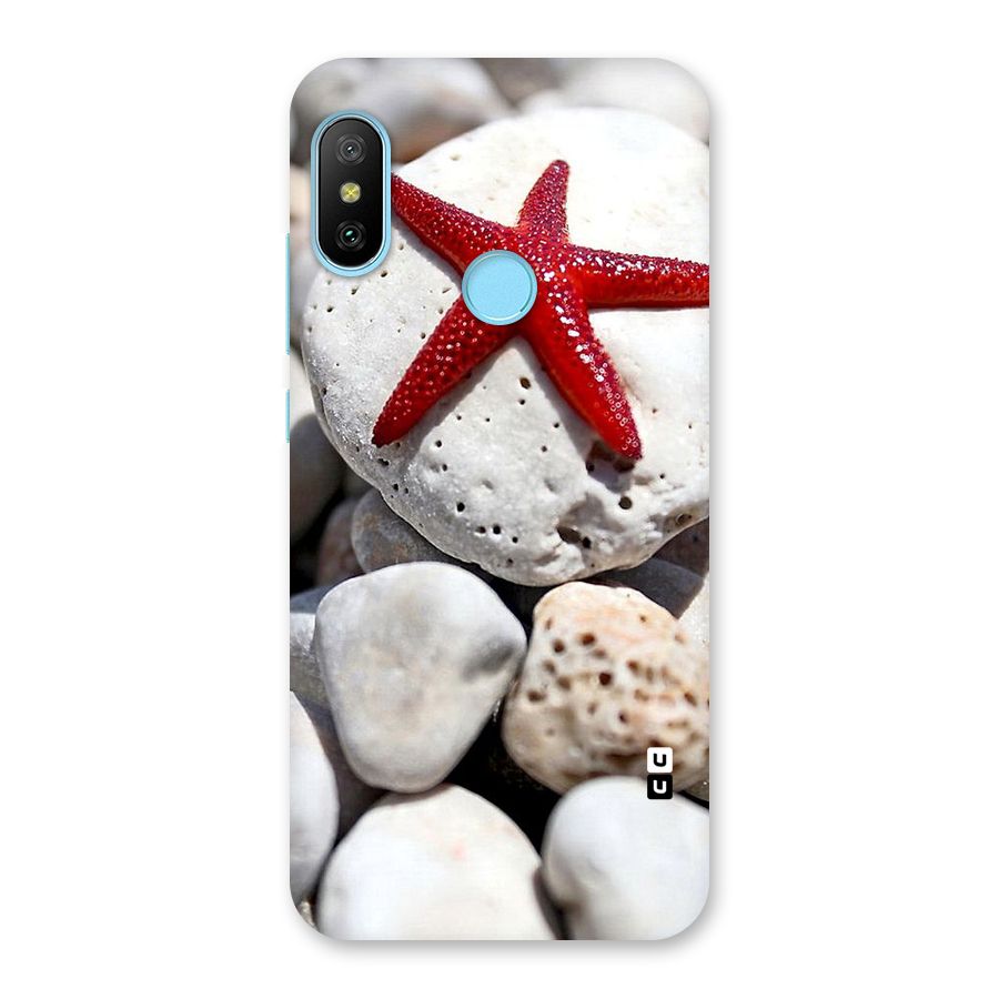 Red Star Fish Back Case for Redmi 6 Pro
