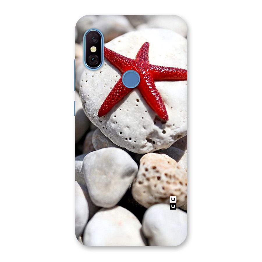 Red Star Fish Back Case for Redmi Note 6 Pro