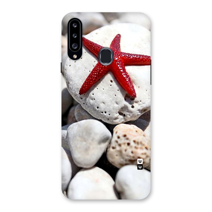 Red Star Fish Back Case for Samsung Galaxy A20s