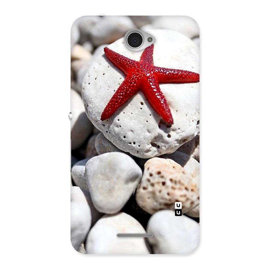 Red Star Fish Back Case for Sony Xperia E4
