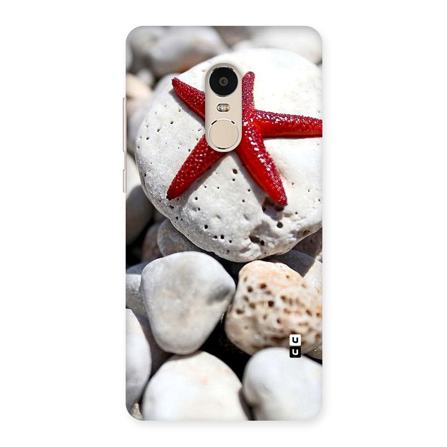 Red Star Fish Back Case for Xiaomi Redmi Note 4