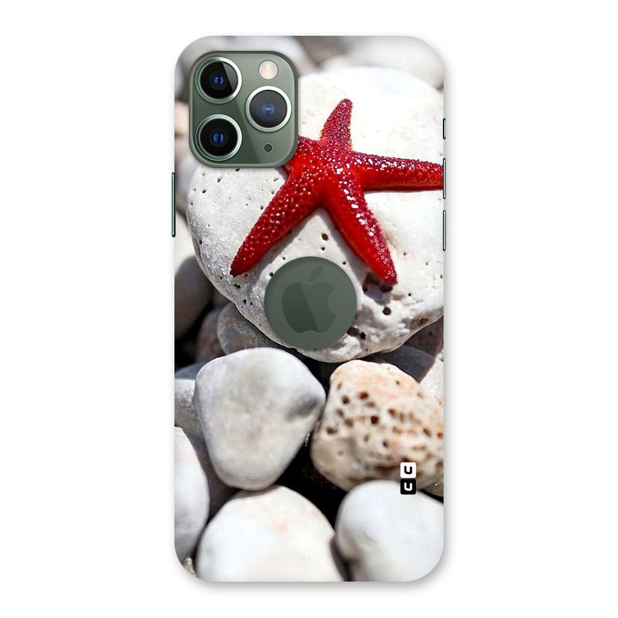 Red Star Fish Back Case for iPhone 11 Pro Logo  Cut