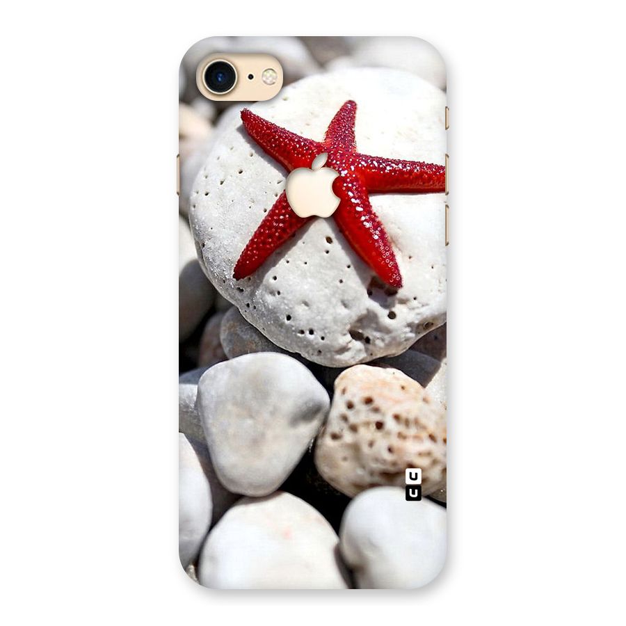 Red Star Fish Back Case for iPhone 7 Apple Cut