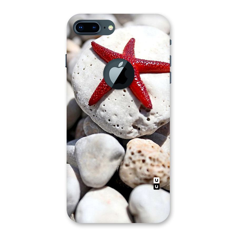 Red Star Fish Back Case for iPhone 7 Plus Logo Cut