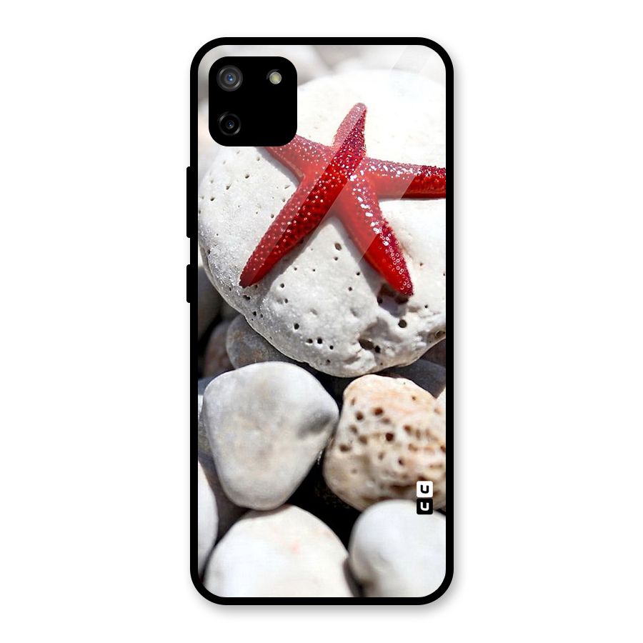 Red Star Fish Glass Back Case for Realme C11