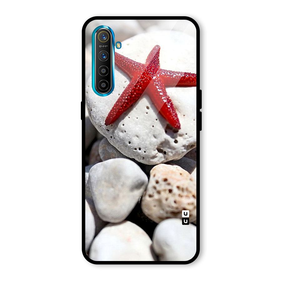 Red Star Fish Glass Back Case for Realme X2