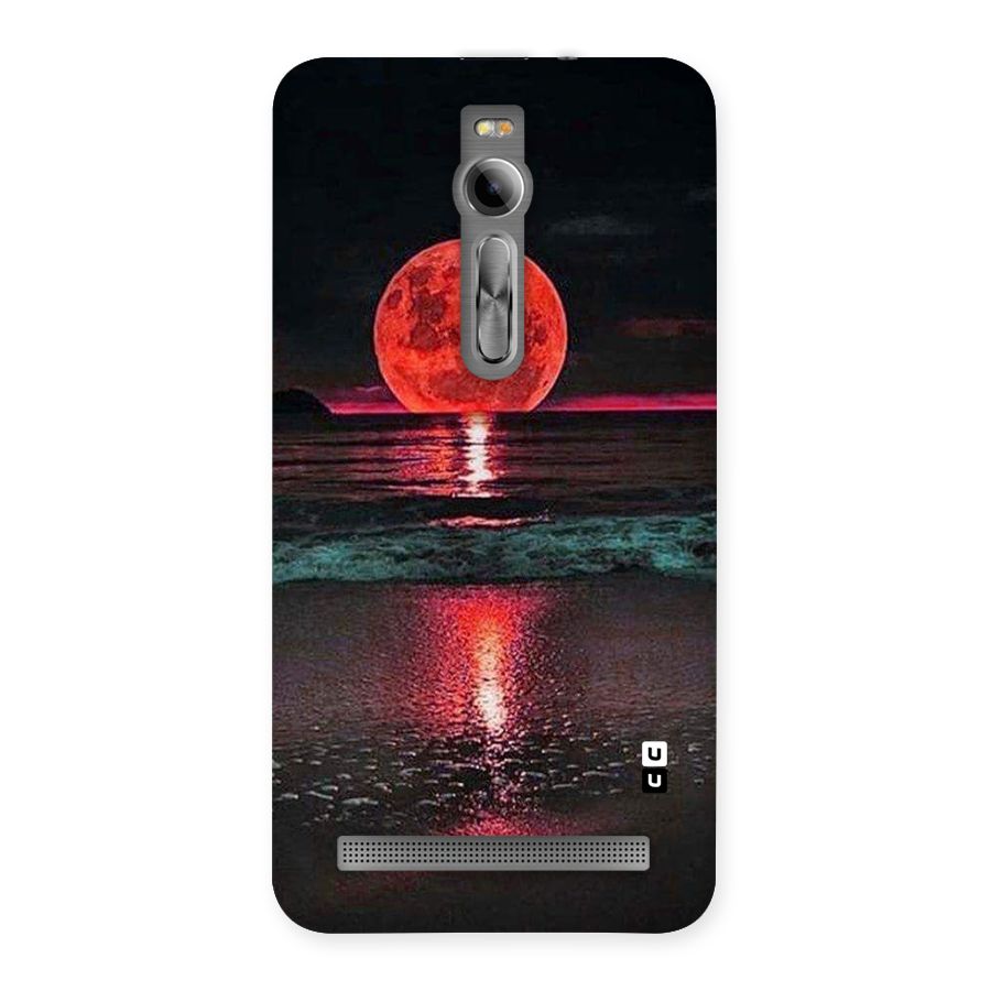 Red Sun Ocean Back Case for Asus Zenfone 2