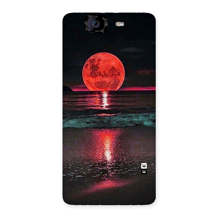 Red Sun Ocean Back Case for Canvas Knight A350