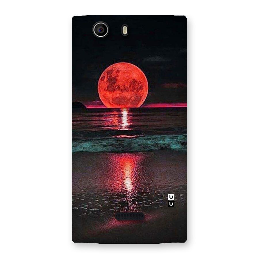Red Sun Ocean Back Case for Canvas Nitro 2 E311