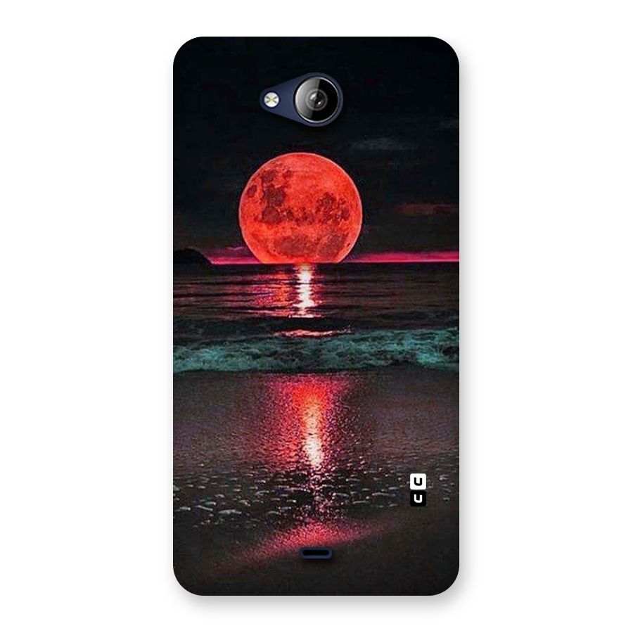 Red Sun Ocean Back Case for Canvas Play Q355
