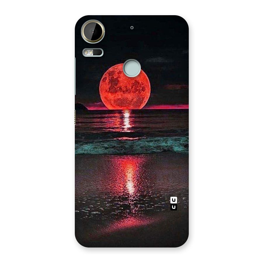 Red Sun Ocean Back Case for Desire 10 Pro