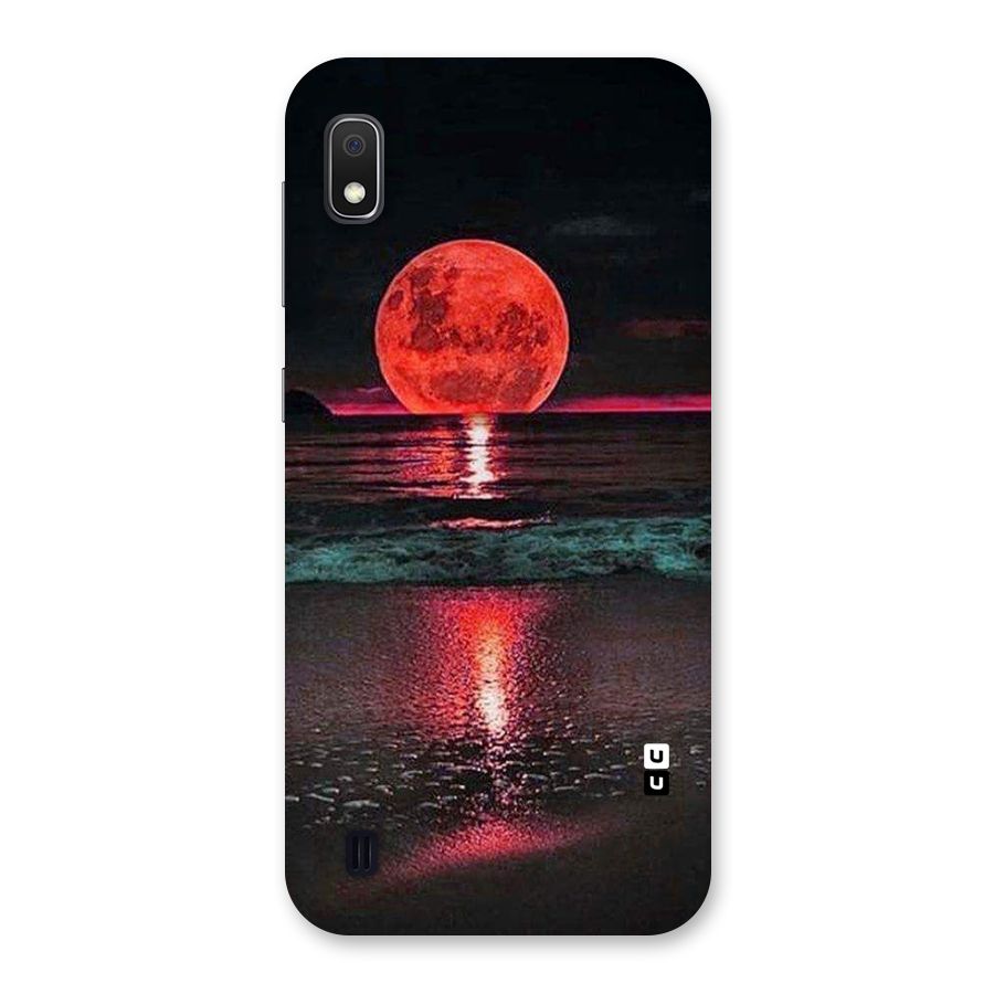 Red Sun Ocean Back Case for Galaxy A10