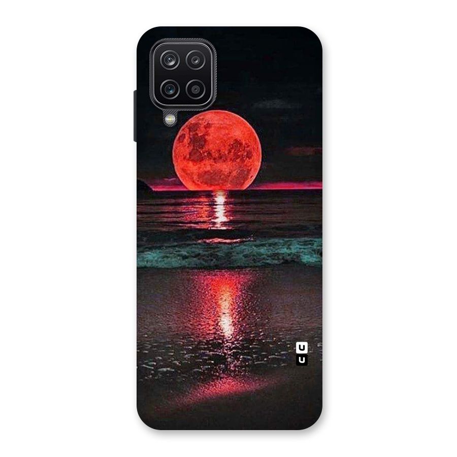 Red Sun Ocean Back Case for Galaxy A12