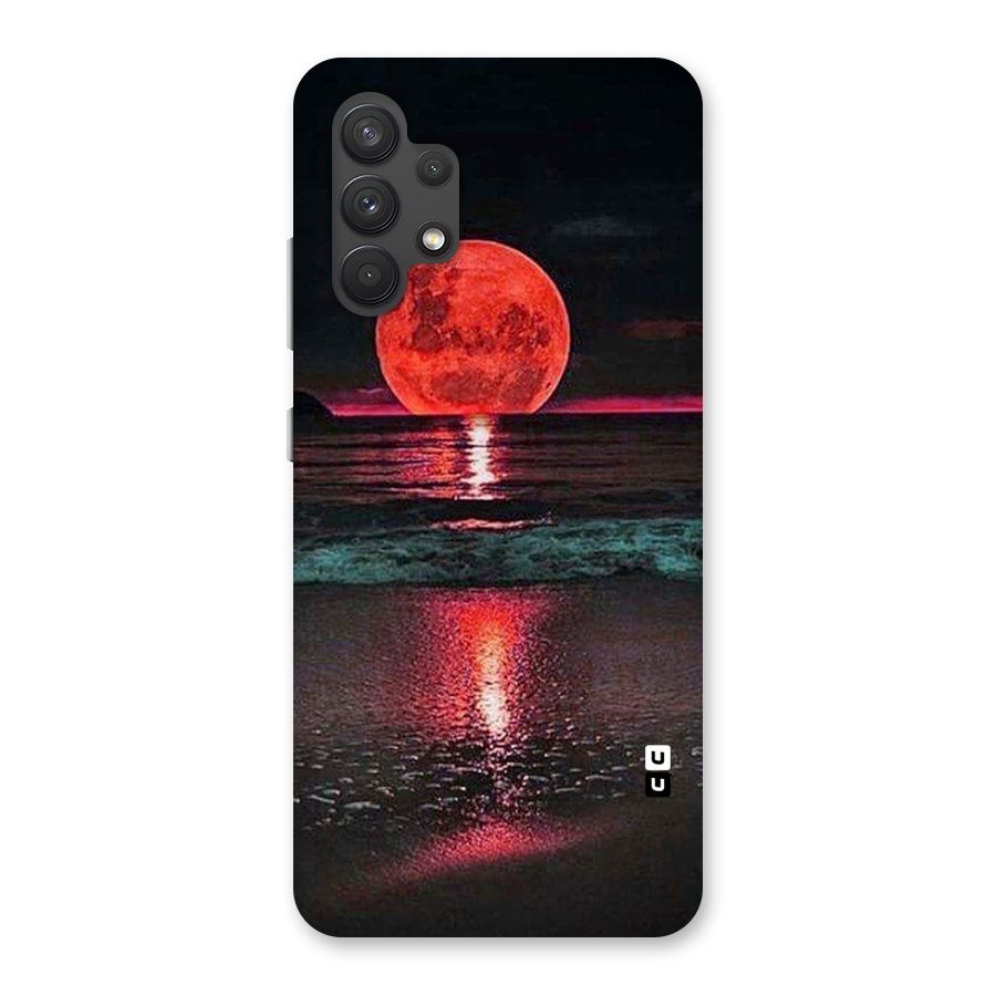 Red Sun Ocean Back Case for Galaxy A32