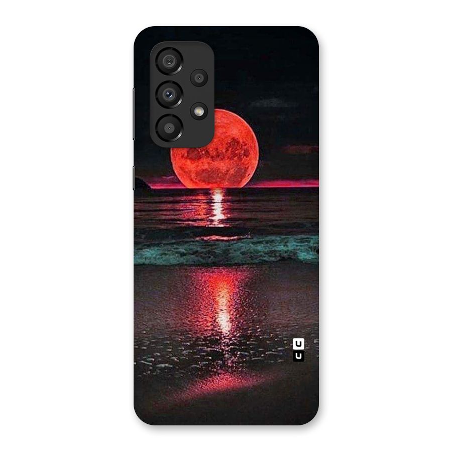 Red Sun Ocean Back Case for Galaxy A33 5G