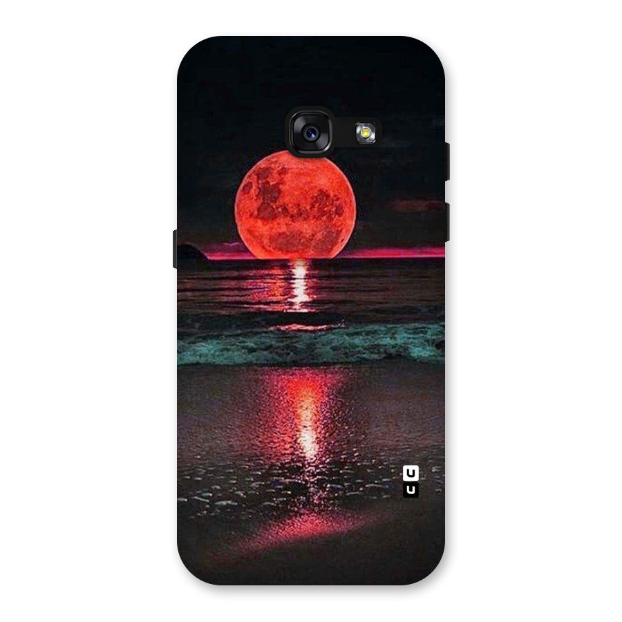 Red Sun Ocean Back Case for Galaxy A3 (2017)