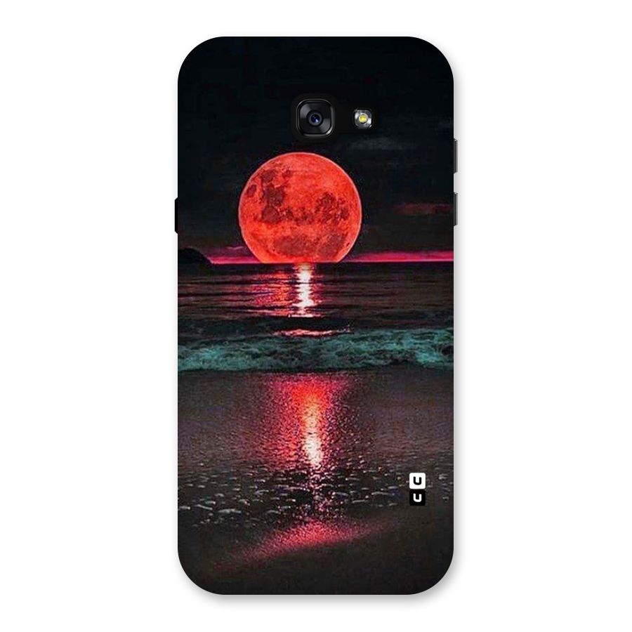 Red Sun Ocean Back Case for Galaxy A7 (2017)