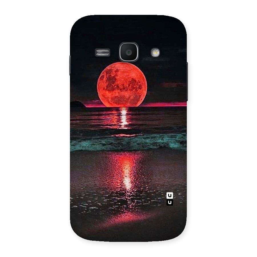 Red Sun Ocean Back Case for Galaxy Ace 3