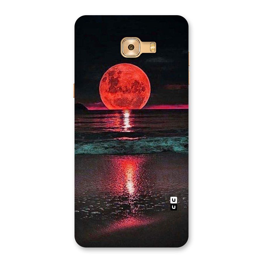 Red Sun Ocean Back Case for Galaxy C9 Pro
