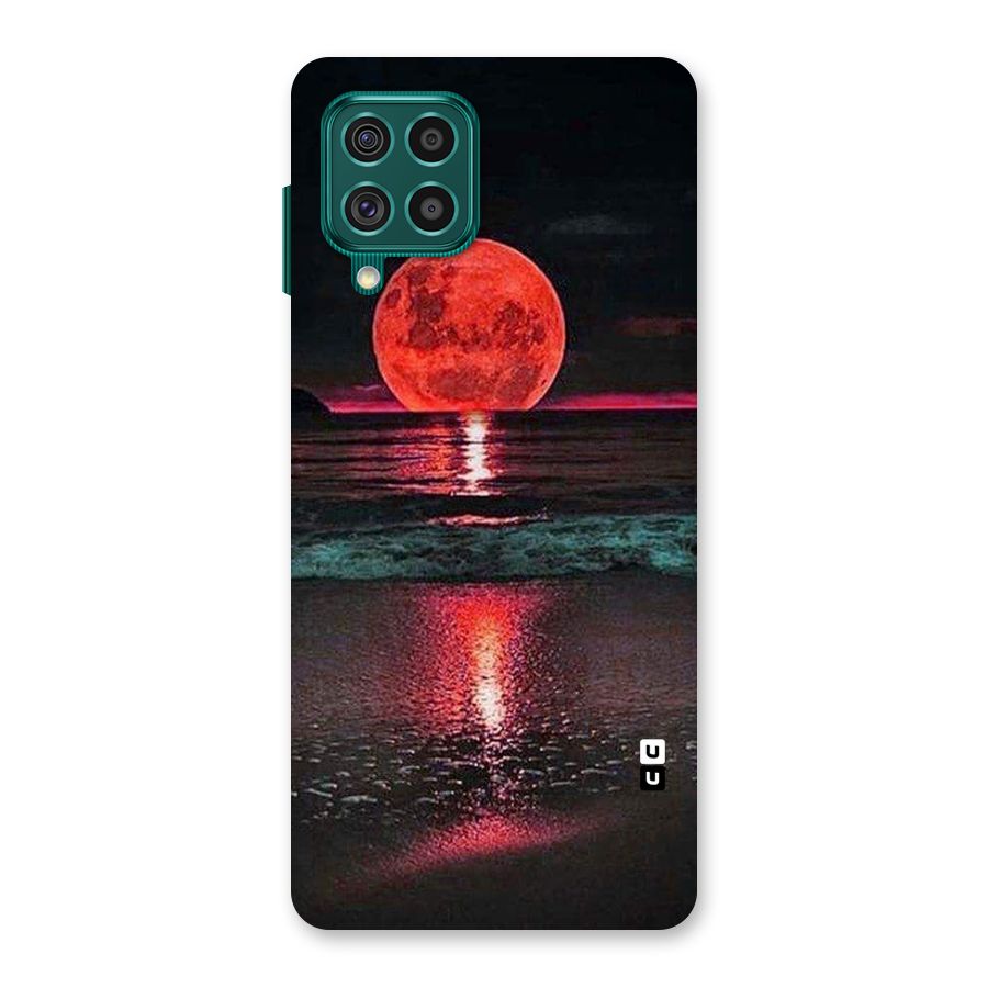 Red Sun Ocean Back Case for Galaxy F62