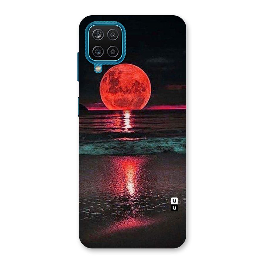 Red Sun Ocean Back Case for Galaxy M12