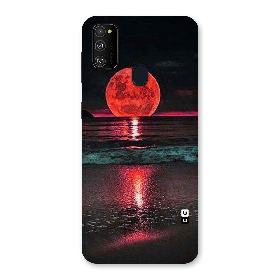 Red Sun Ocean Back Case for Galaxy M30s