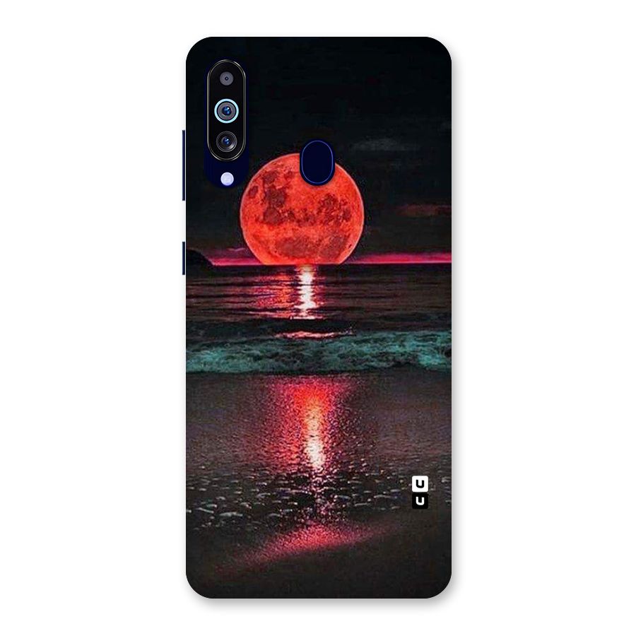 Red Sun Ocean Back Case for Galaxy M40