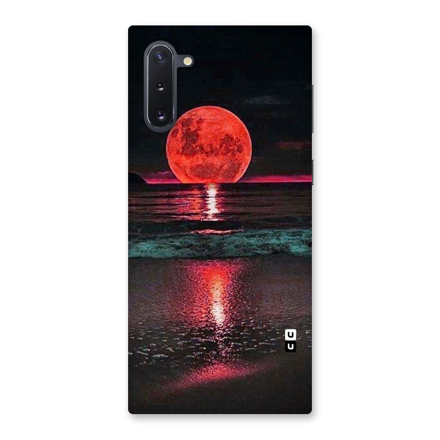 Red Sun Ocean Back Case for Galaxy Note 10