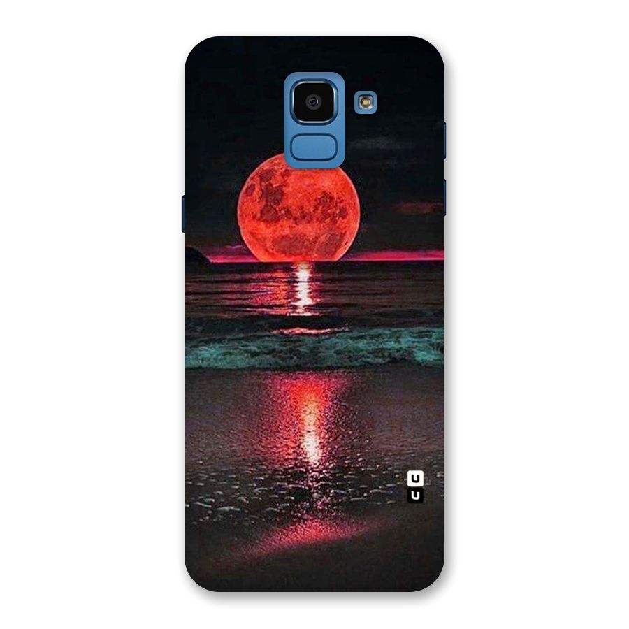 Red Sun Ocean Back Case for Galaxy On6