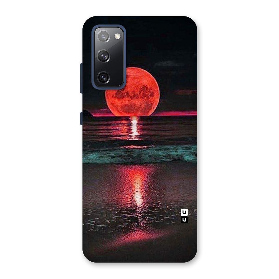 Red Sun Ocean Back Case for Galaxy S20 FE