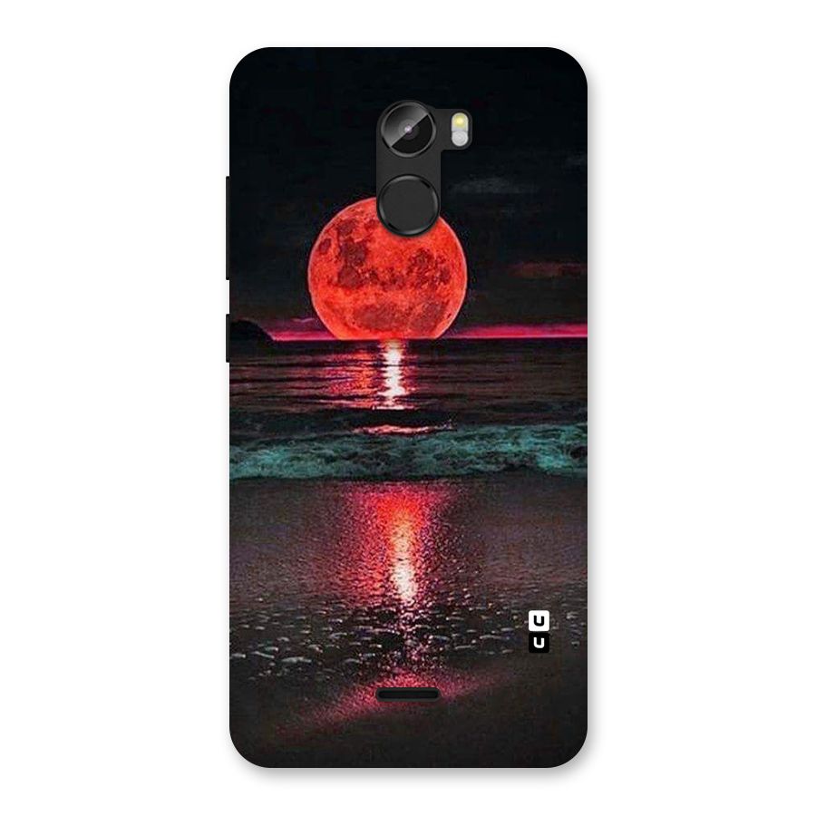 Red Sun Ocean Back Case for Gionee X1