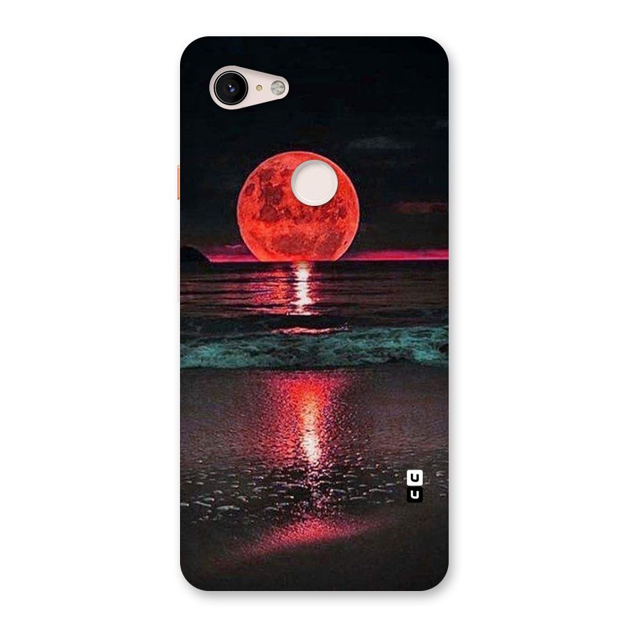 Red Sun Ocean Back Case for Google Pixel 3 XL
