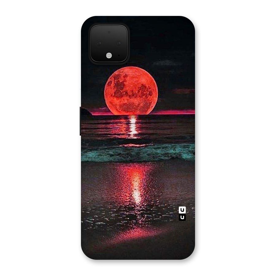 Red Sun Ocean Back Case for Google Pixel 4 XL