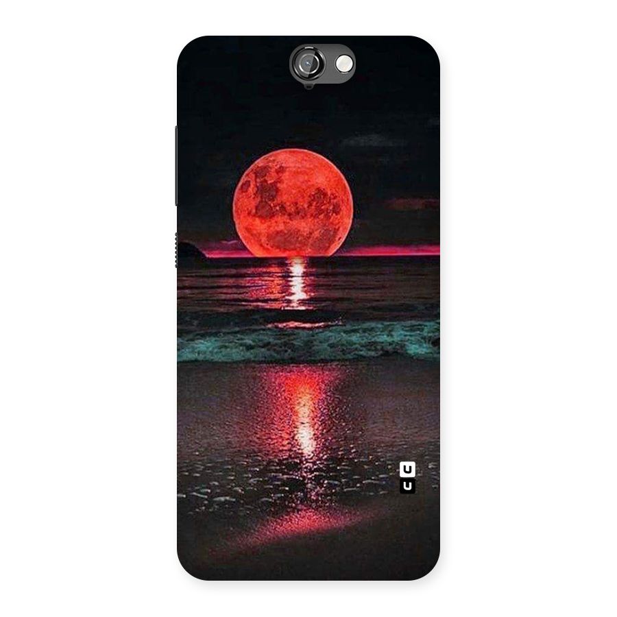 Red Sun Ocean Back Case for HTC One A9