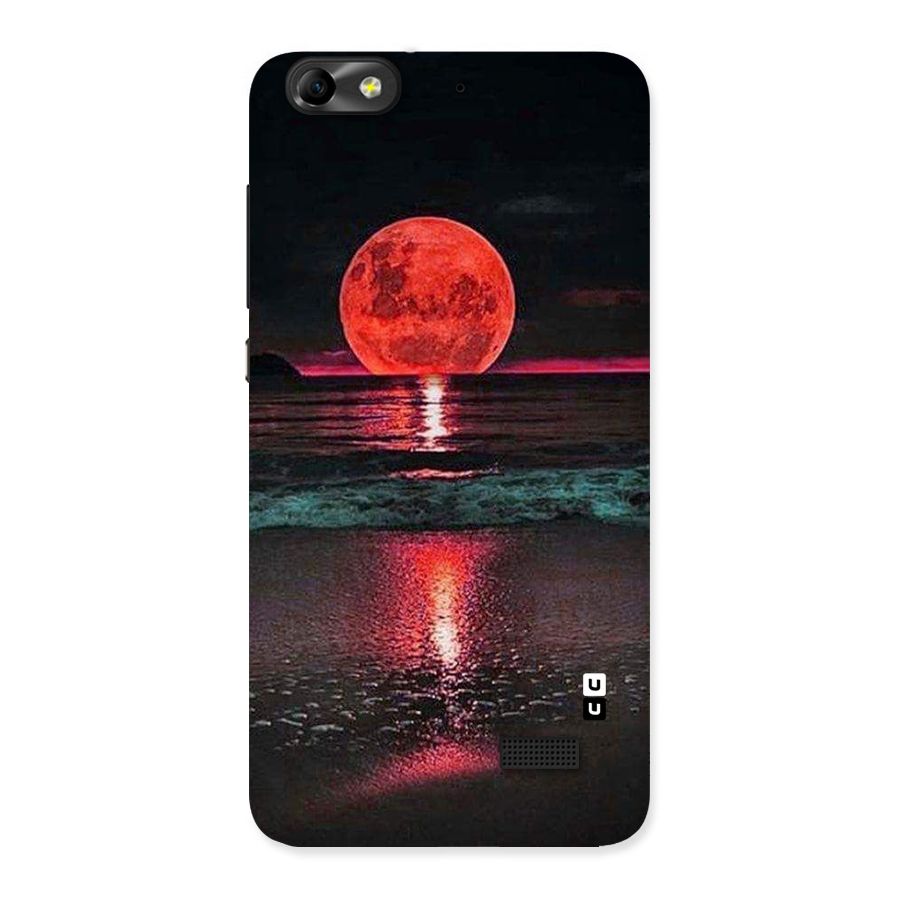 Red Sun Ocean Back Case for Honor 4C