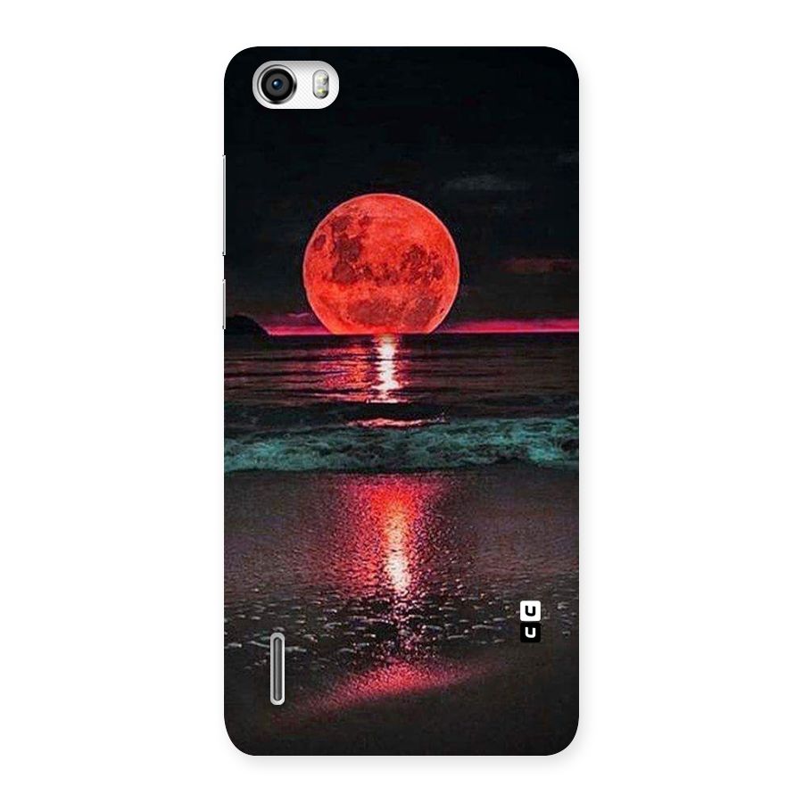 Red Sun Ocean Back Case for Honor 6