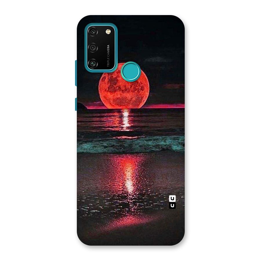 Red Sun Ocean Back Case for Honor 9A