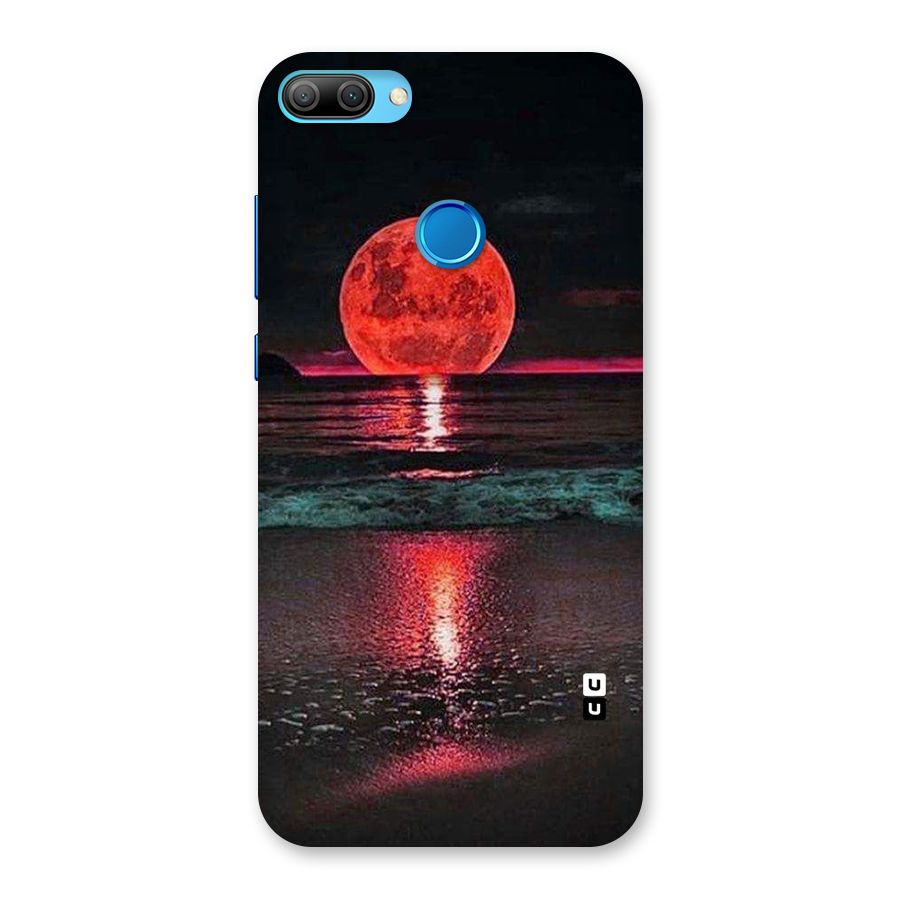 Red Sun Ocean Back Case for Honor 9N