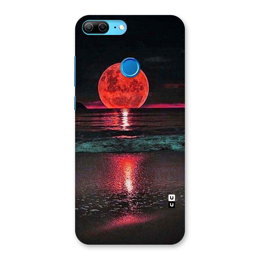 Red Sun Ocean Back Case for Honor 9 Lite