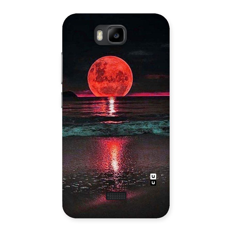 Red Sun Ocean Back Case for Honor Bee