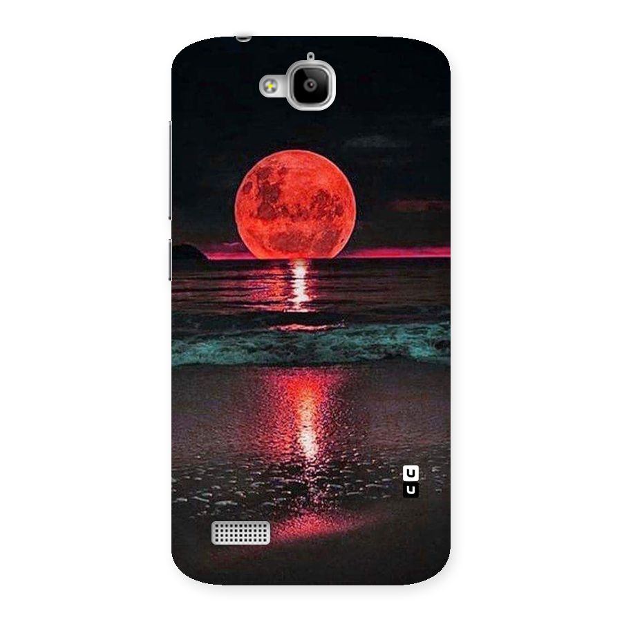 Red Sun Ocean Back Case for Honor Holly