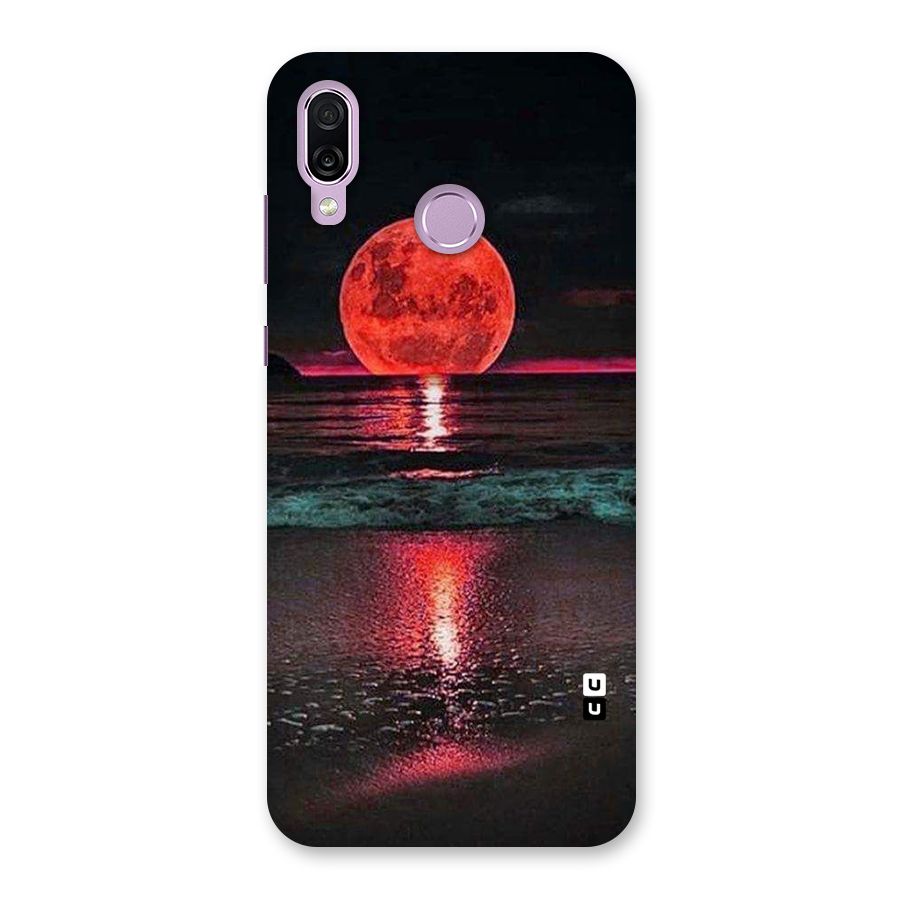 Red Sun Ocean Back Case for Honor Play