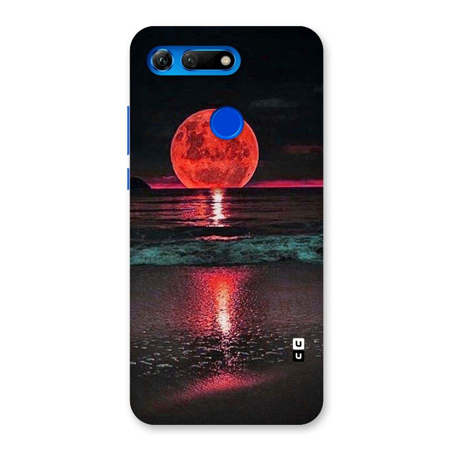 Red Sun Ocean Back Case for Honor View 20