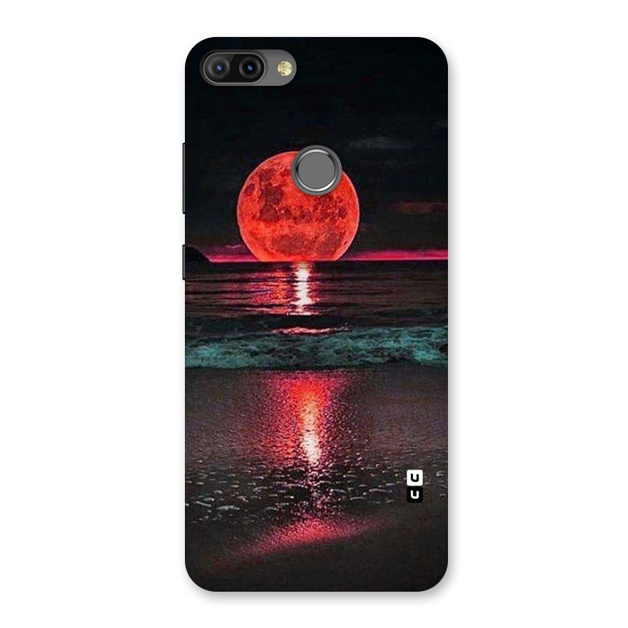 Red Sun Ocean Back Case for Infinix Hot 6 Pro