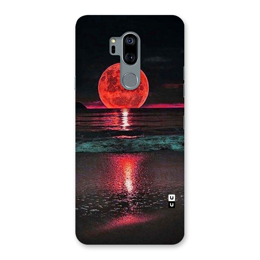 Red Sun Ocean Back Case for LG G7