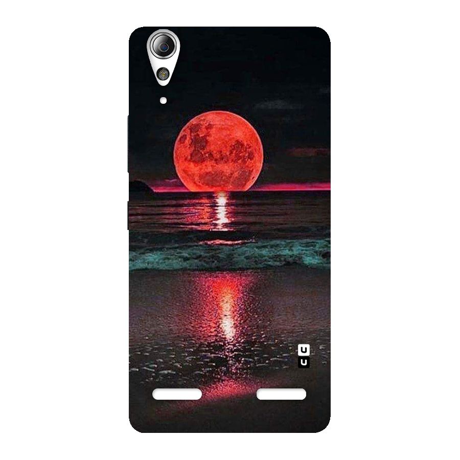 Red Sun Ocean Back Case for Lenovo A6000 Plus