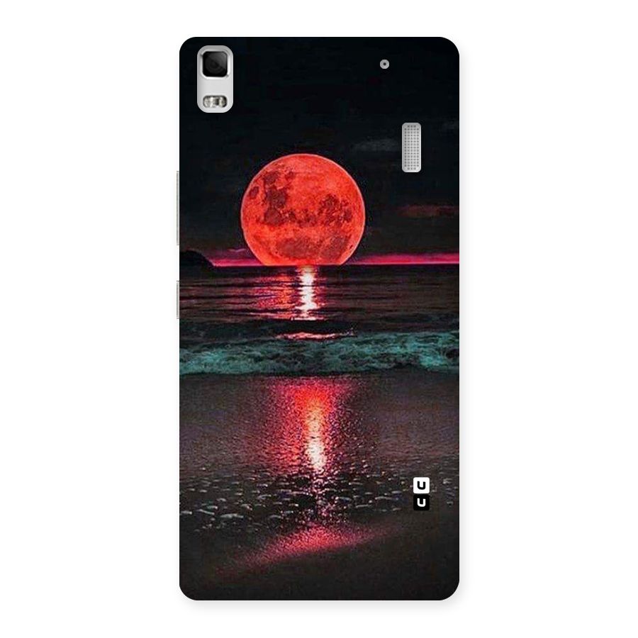 Red Sun Ocean Back Case for Lenovo K3 Note
