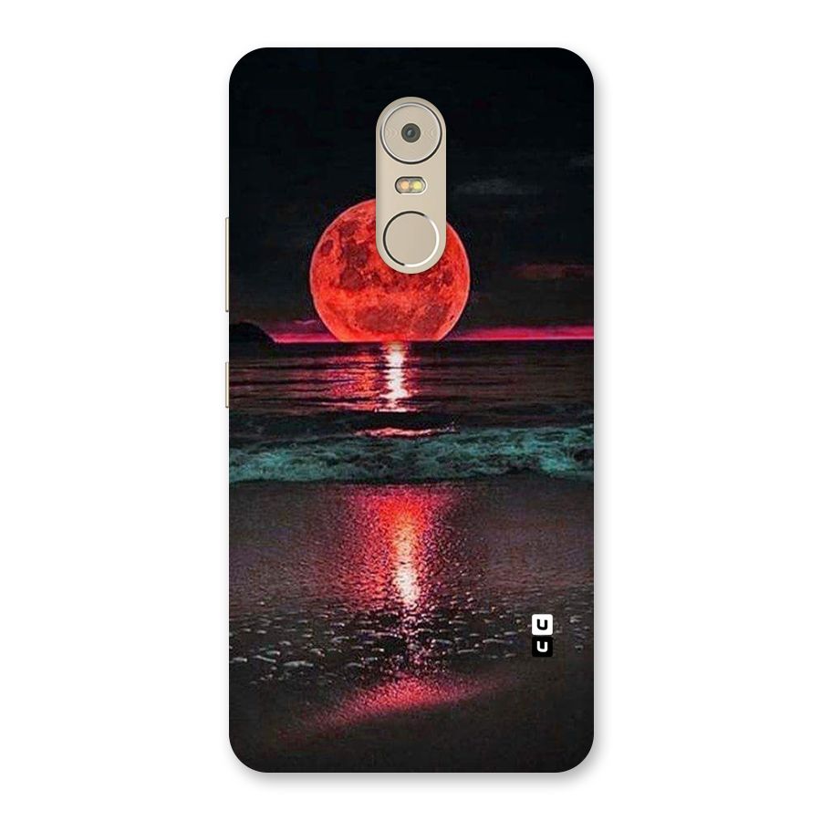 Red Sun Ocean Back Case for Lenovo K6 Note
